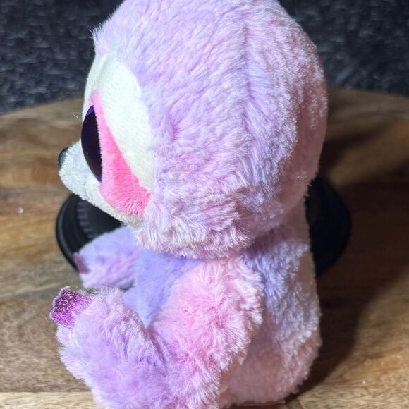 Ty Beanie Dreamy Purple Sloth Glittery Eyes EPC - Picture 3 of 7